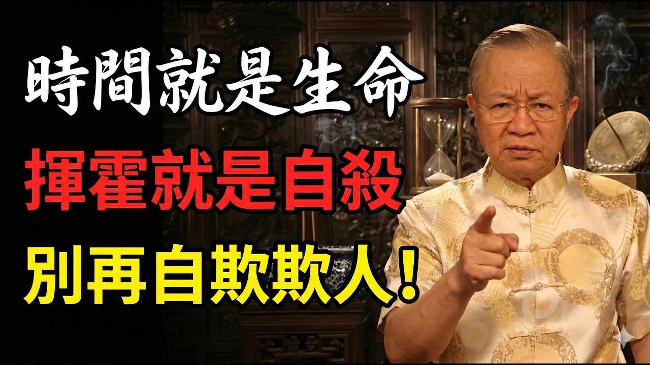 為什麼你每天很忙卻一事無成？曾仕强：別讓這9個行為耗光你的福報！#曾仕强 #易经智慧 #時間管理 #修心 #國學智慧 #人生哲理