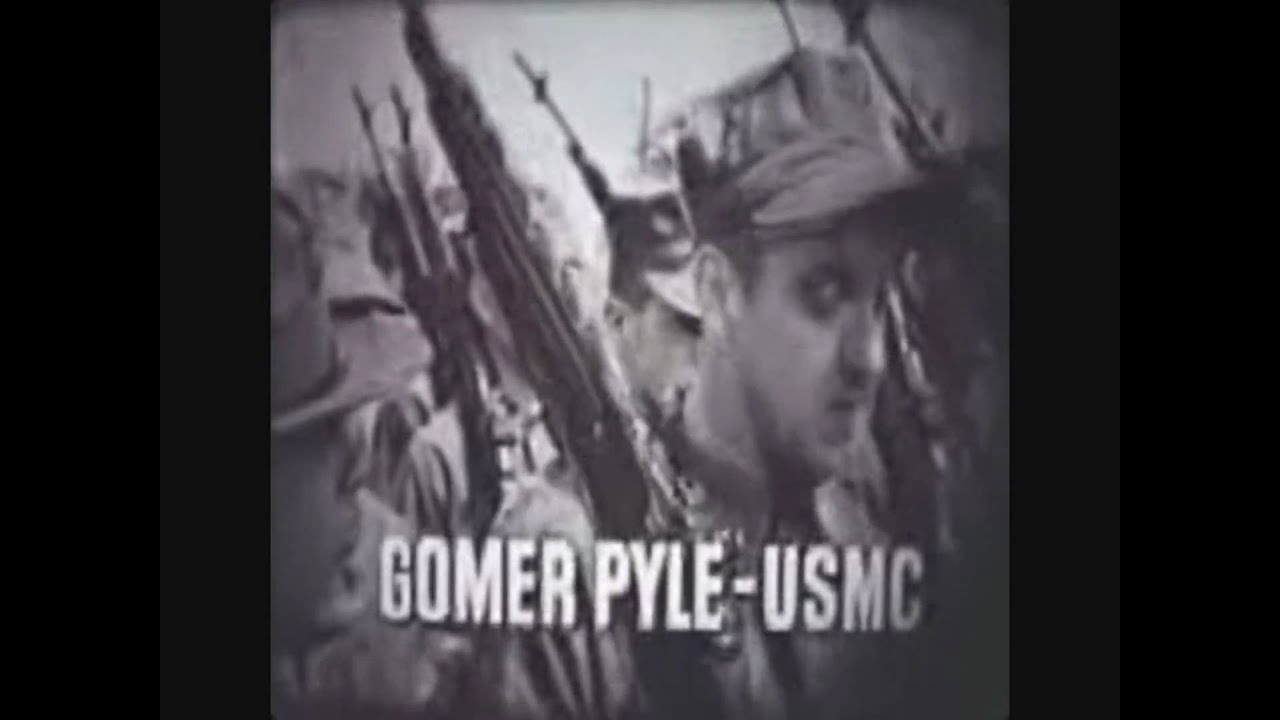 Gomer Pyle USMC Closing with Original Sponsor Tag & Elements