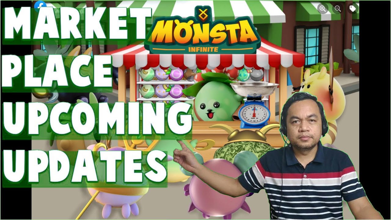 Monsta Infinite : Market Place Upcoming Updates (Play to Earn, Tagalog)