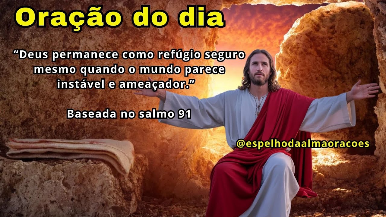 Deus permanece como refúgio seguro mesmo quando o mundo parece instável e ameaçador.