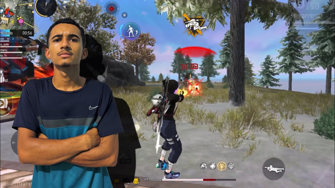 BRUTINHO VOLTA A JOGAR FREE FIRE DEPOIS DE 2 ANOS 