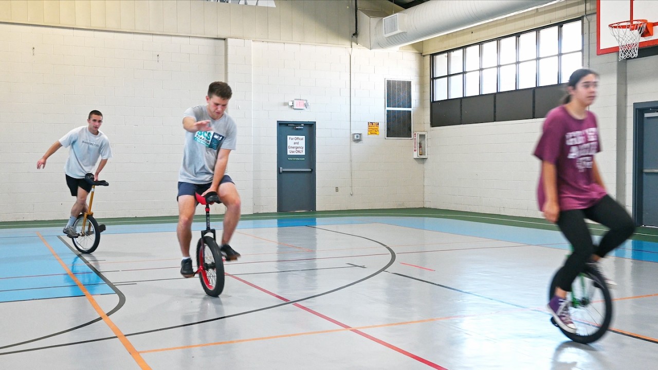 TAMU Unicycle Club 10/13/2024 #unicycle #einrad #freestyle