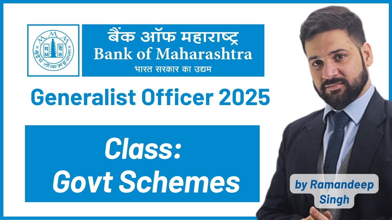 Top MSME Government Schemes for Bank of Maharashtra GO Exam | MCQs Inside