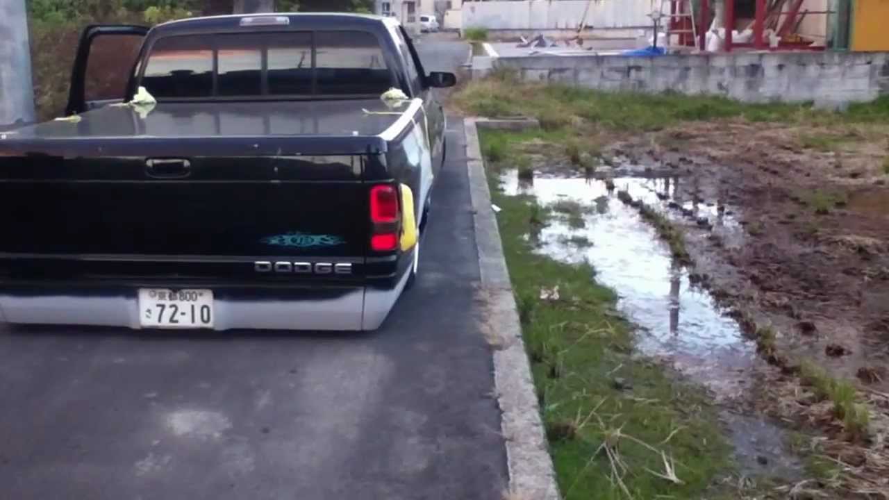 Slammed body dropped Dodge RAM
