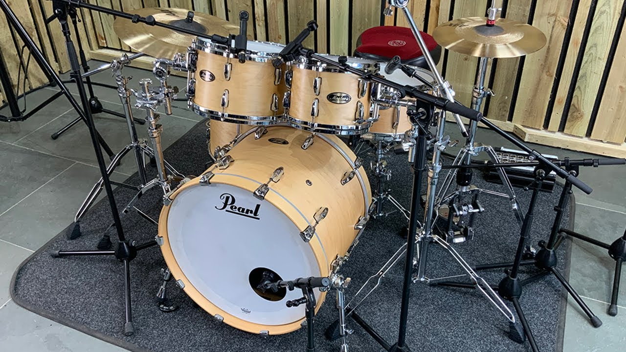 Pearl Masters Maple Gum Shell Pack - Drummer's Review