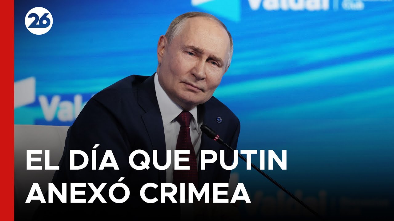 🚨 La SEMILLA de la GUERRA en UCRANIA: el día que PUTIN anexó a CRIMEA