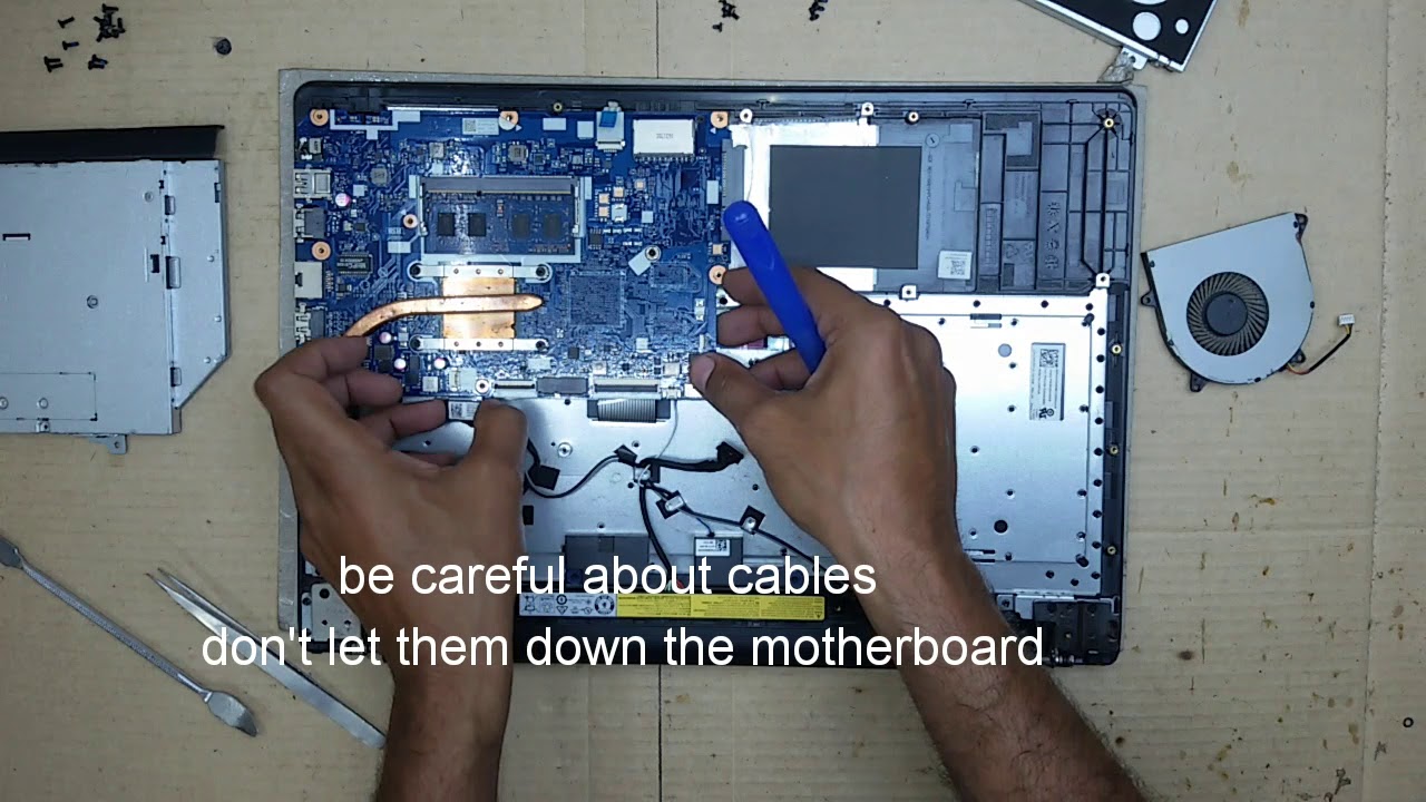 Lenovo ideapad 110-15ACL Disassembling & Assembling ( Hindi + English subtitles)