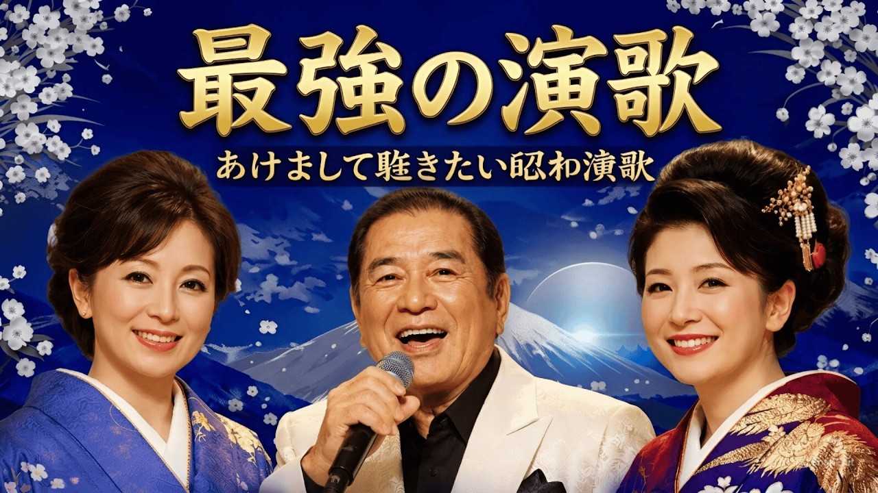 日本演歌 の名曲 メドレー💖🔊 古き良き演歌が奏でる、心の奥の懐かしい恋