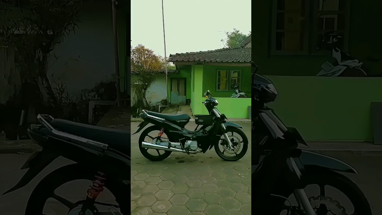 modifikasi supra x 100 simpel