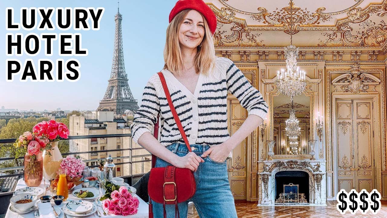 Paris Luxury Hotel Tour | Shangri-La Paris | VLOG | Best Eiffel Tower View, Spa, Fine Dining