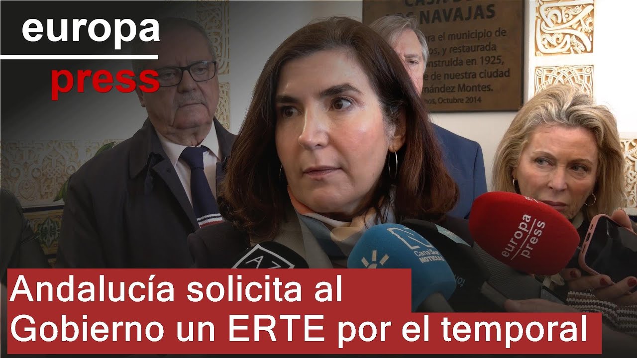 Andalucía pide al Gobierno mismo ERTE que en la pandemia para los afectados por el temporal