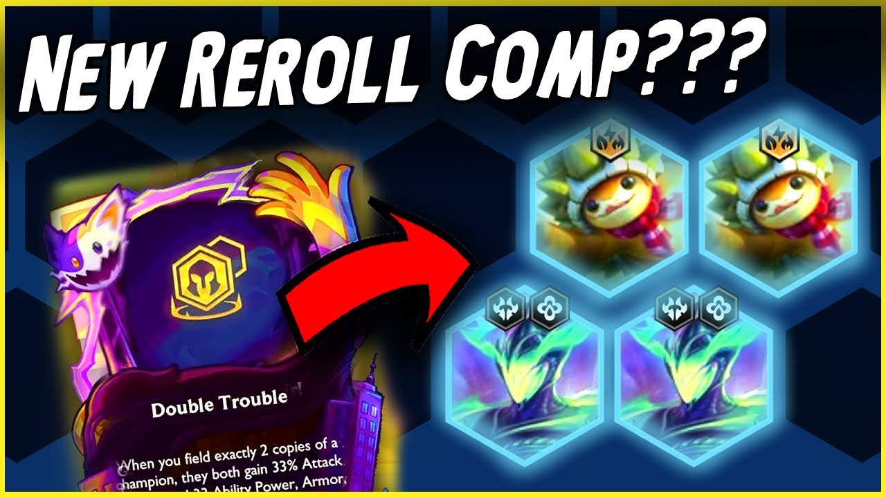 Double Trouble Malzahar??? Руководство и советы по улучшению для НОВОЙ реролл-компаний | TFT НАБО...