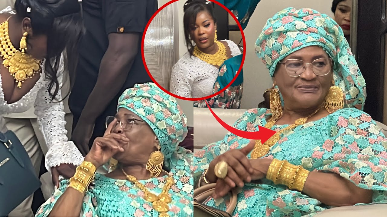 Regardez la belle complicité de Dieynaba tall et sa grand-mère li rafétna néné komé tres contente et