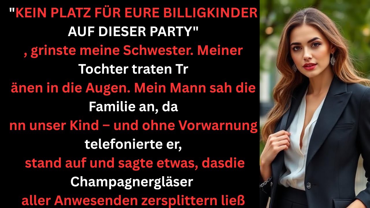 Meine Schwester sagte: „Kein Platz für deine Kinder“ — Doch meine Tochter reagierte anders…