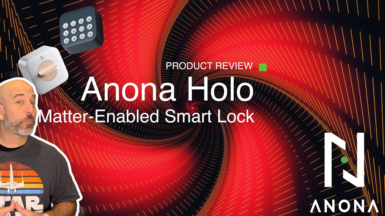 PRODUCT REVIEW - Anona Holo -  Matter-enabled Smart Wifi Door Lock!! #anonaholo #smartlock