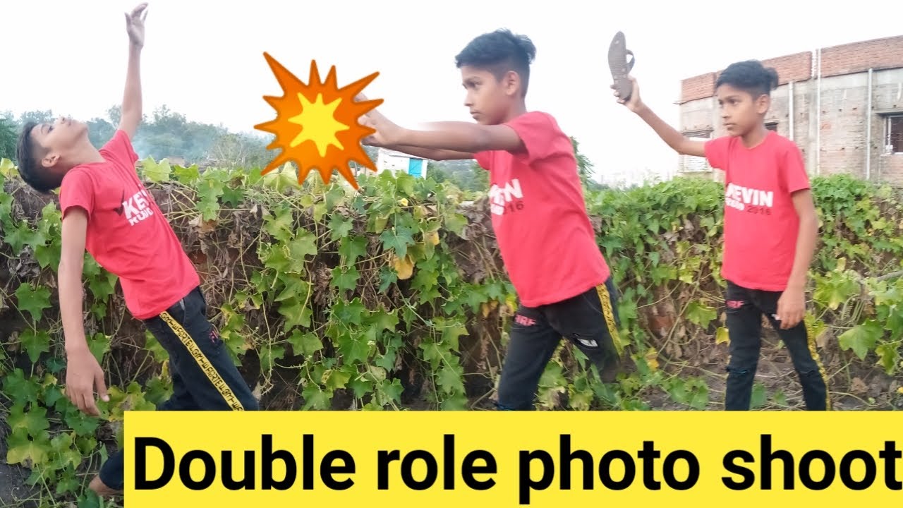 How To Shoot Double role photo || How To Edit Double role photo || How can shoot Panorama photos