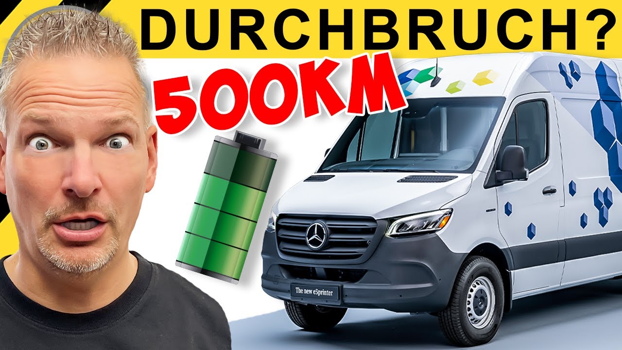 ELEKTROSCHROTT oder REVOLUTION? NEUER ELEKTRO SPRINTER schafft 500 KM!