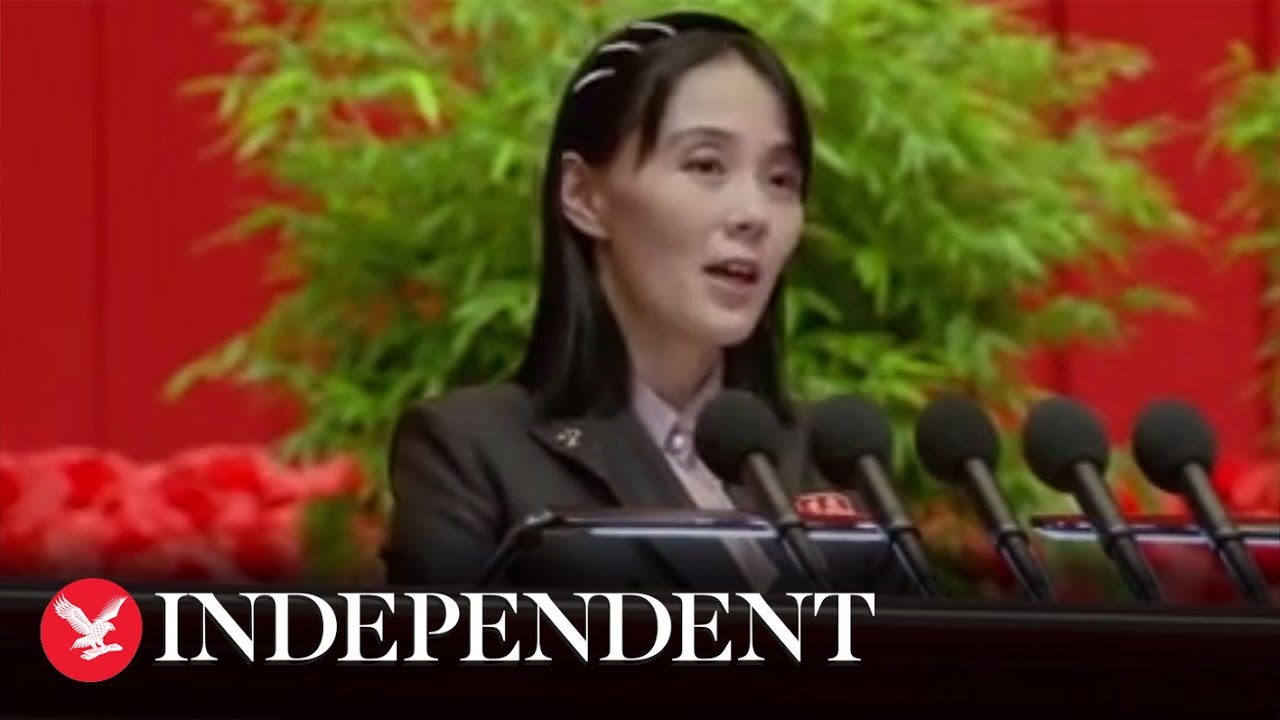 Kim Jong Un's sister brands South Korea 'scum' and blames them for Covid