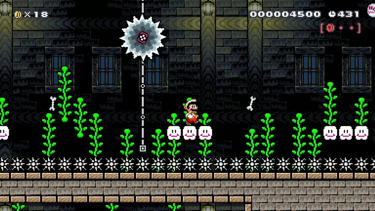 Plant Ghost House by Devid☆DRE 🍄Super Mario Maker 2 Switch 2 No Commentary #duj