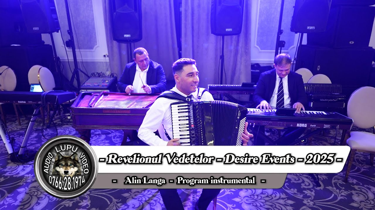 Revelionul Vedetelor 2025 - Alin Langa - Program instrumental la acordeon - Desire Events
