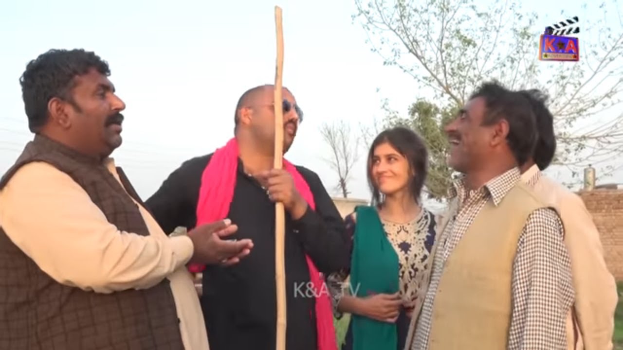 Andha Aur Larki waly #Airport Helmet & Rocket New Funny | Punjabi Comedy video 2021 | K&A TV