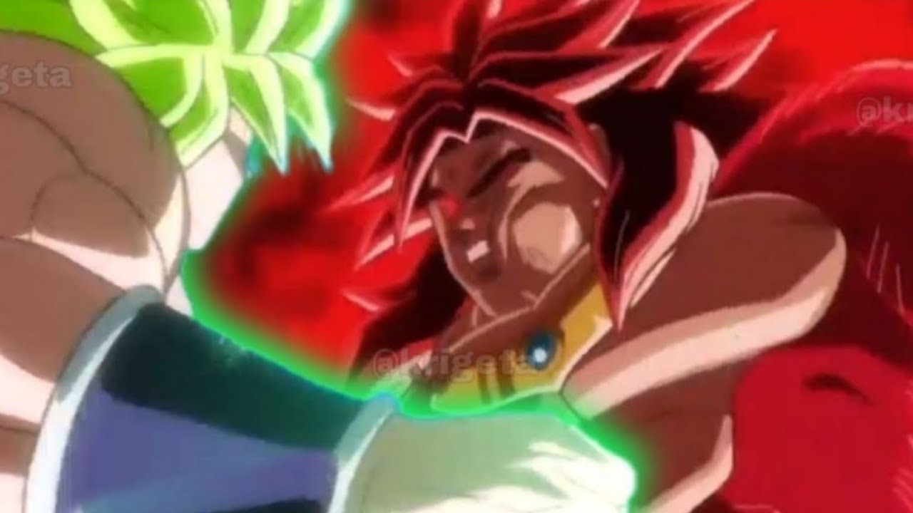 Broly forma lendária vs broly ssj4