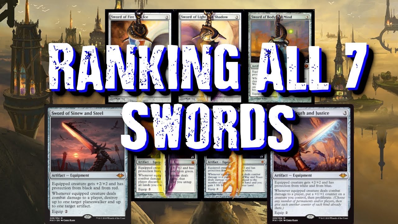 Ranking All 7 Swords & Sword of Sinew and Steel