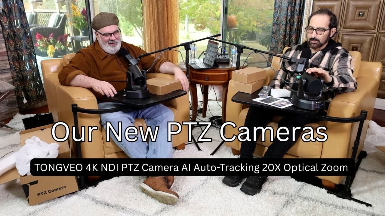 Обзор PTZ-камеры TONGVEO 4K NDI — мощная система автоматического слежения на базе ИИ по цене мене...