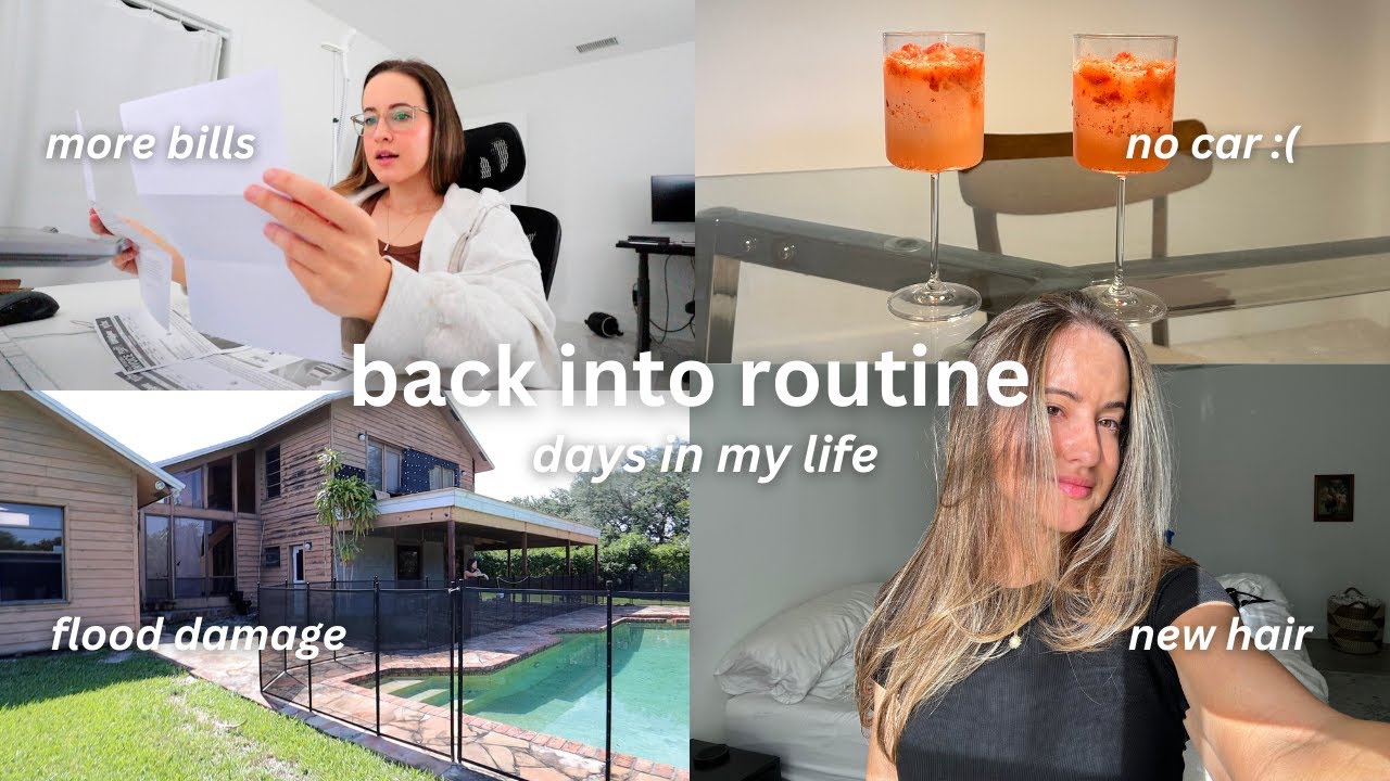 DAYS IN MY LIFE | more bills, big mac casserole, new shoes, car problems, highlights, in a funk...