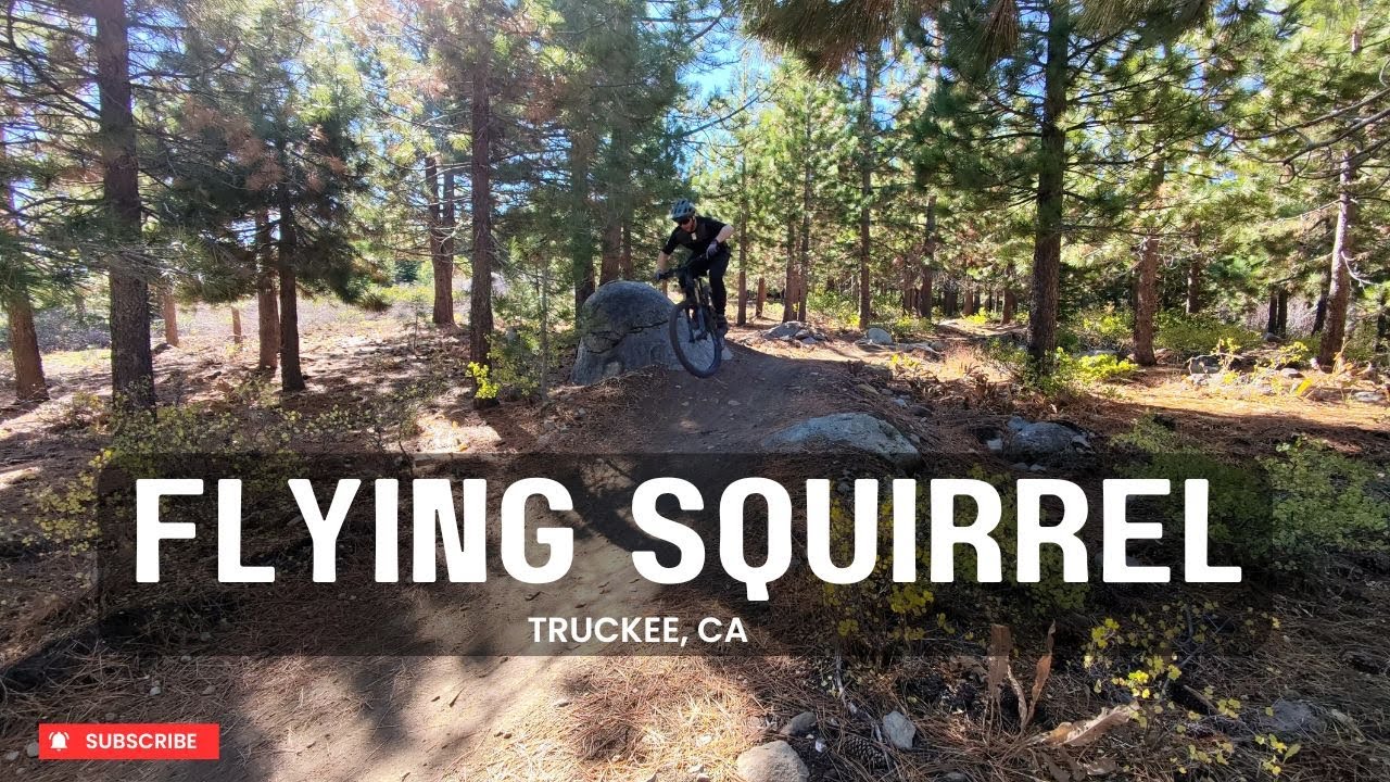 Best Trail in Truckee?! Flying Squirrel - Tahoe Donner