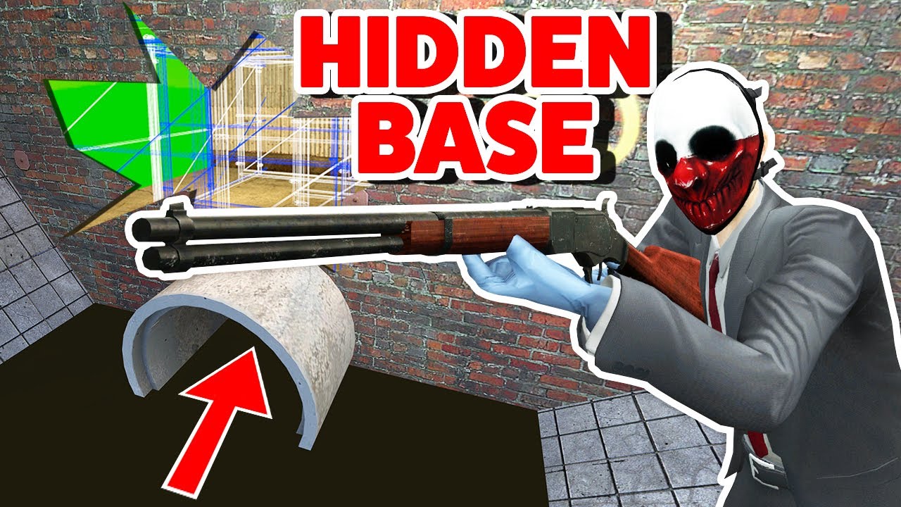 Gmod DarkRP Из тряпок к БОГАТСТВУ Зарабатываю деньги на моей скрытой базе в туннеле
