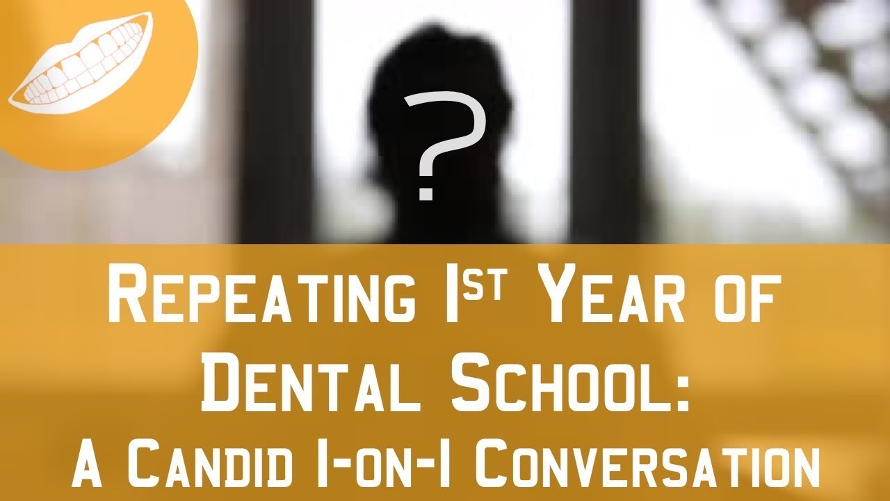Repeating 1st Year of Dental School : A Student's Story || FutureDDS