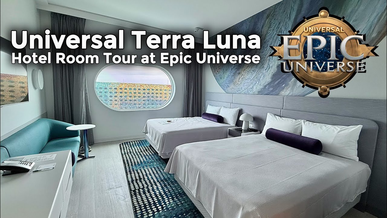 Universal Terra Luna Resort &ndash; WYCIECZKA PO POKOJU | Universal Epic Universe Hotel
