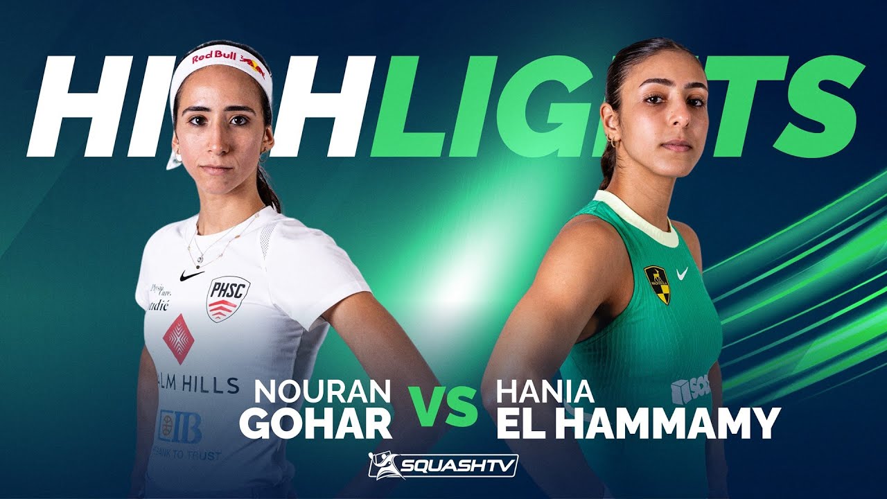 🇪🇬 Gohar v El Hammamy 🇪🇬 | Texas Open 2025 | FINAL HIGHLIGHTS