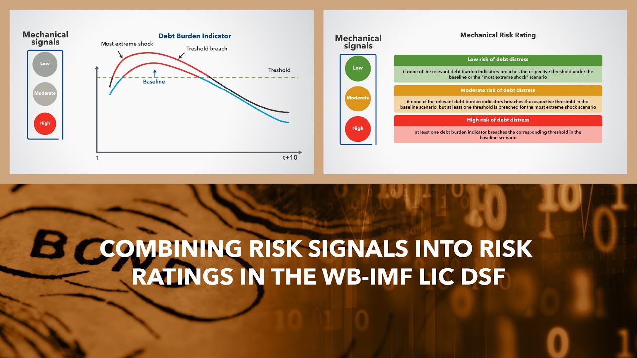 Combining Risk Signals Into Risk Ratings in the WB-IMF LIC DSF
