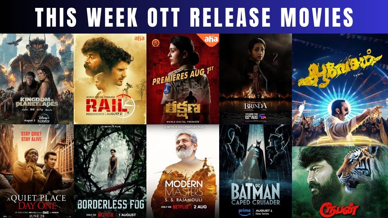 This weekend OTT releases & Reviews Tamil & Tamil Dubbed List | New Tamil Movie 