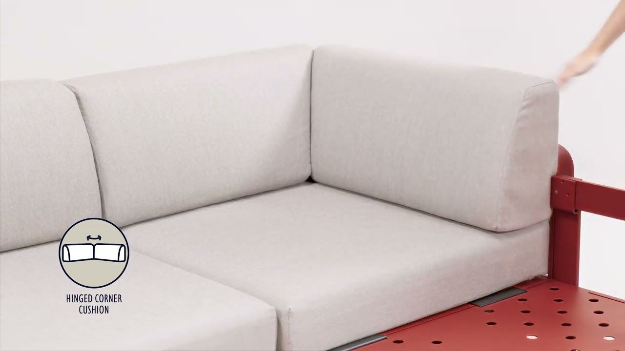 Installation of the Fermob BELLEVIE LOUNGE