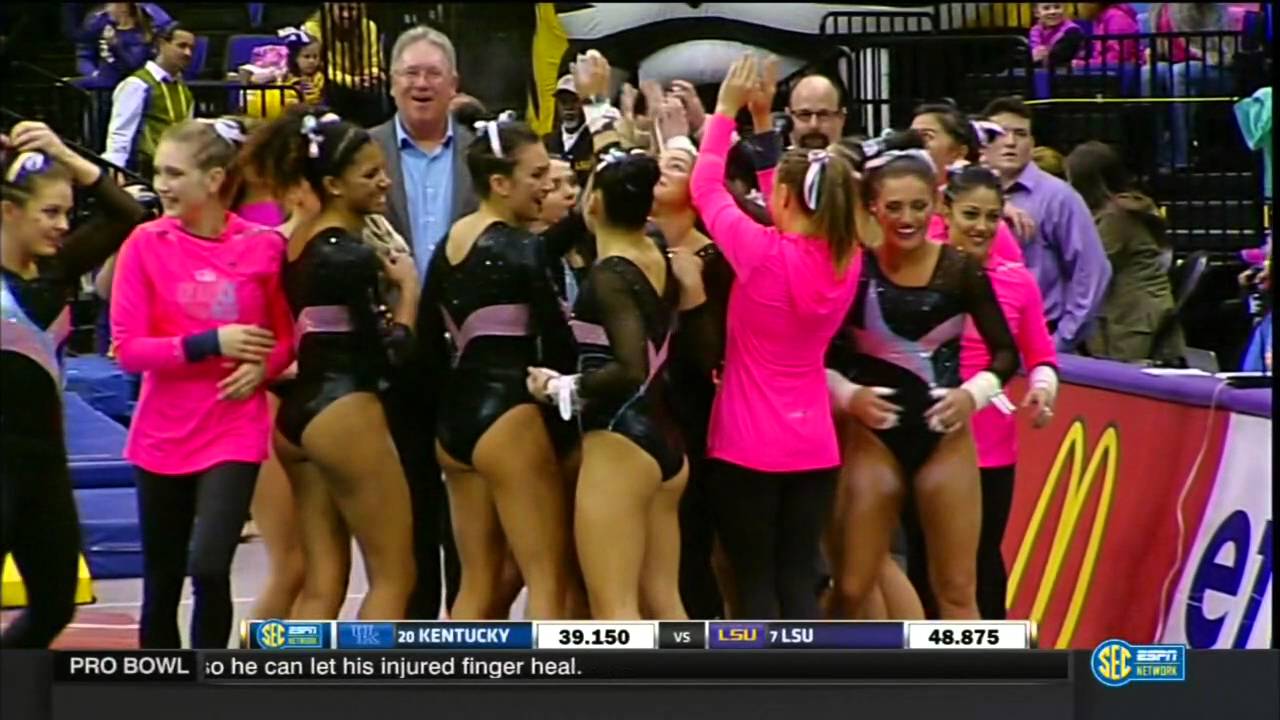 2016 NCAA WGym LSU vs Kentucky 720p60 NastiaFan101