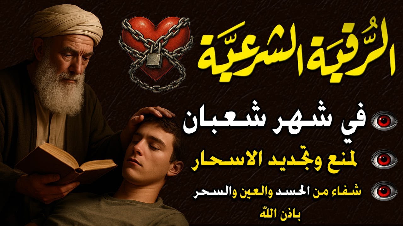أقوي رقية مدمرة في شهر شعبان لمنع تجديد الأسحار ورد السحر على الساحر واستخراج المس والعوارض
