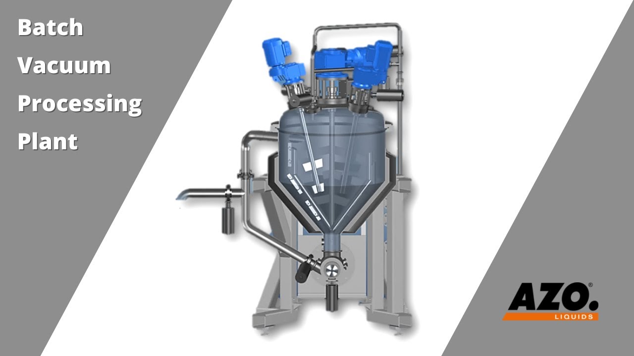 Batch Vacuum Processing Plant Type zoatec® BG | AZO LIQUIDS