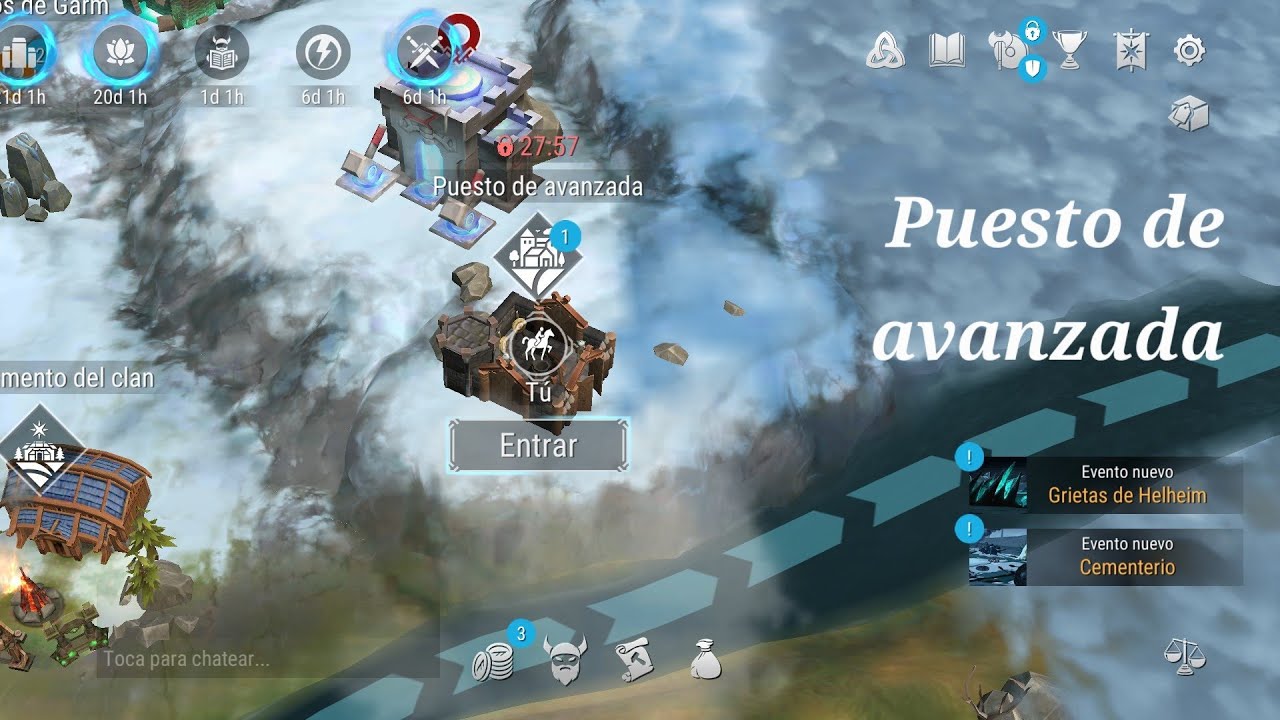 Puesto de avanzada con Mago glacial. Fail al intentar cambiar de arma | FROSTBORN