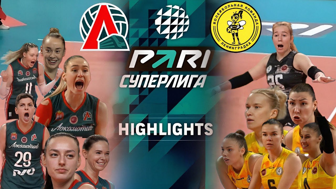 Lokomotiv Kaliningrad Vs Leningradka Volleyball Highlights Women's Pari Super League 2024