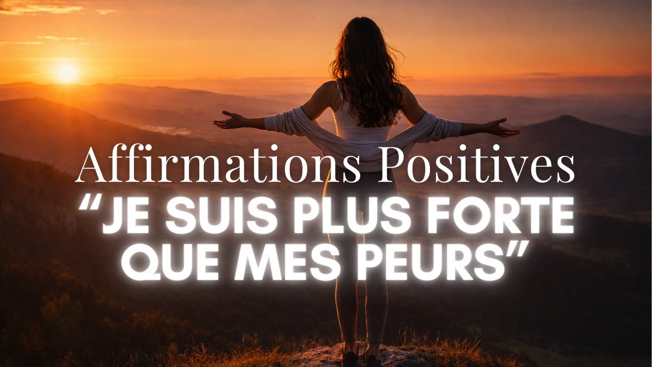 Affirmations positives pour vaincre la peur et passer à l'action