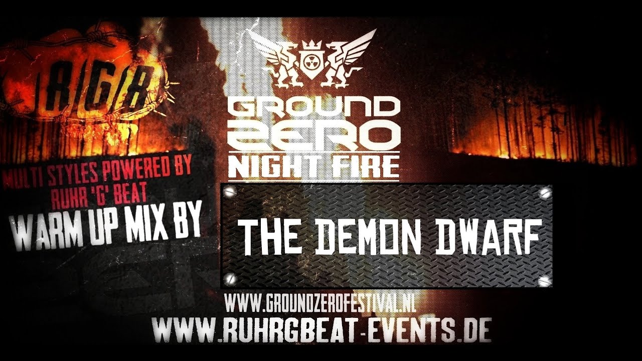 Ground Zero - Ruhr'G'Beat Stage - The Demon Dwarf warm up mix
