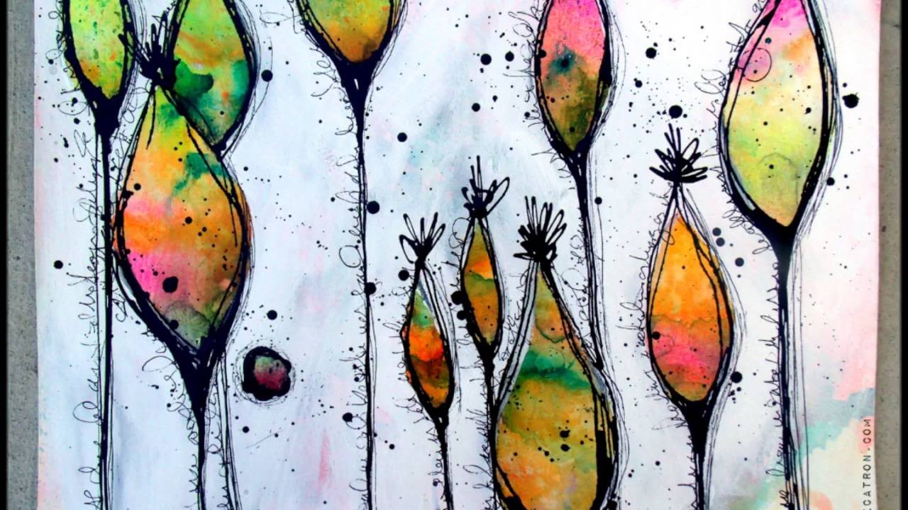 Pod Forest - Art Journaling