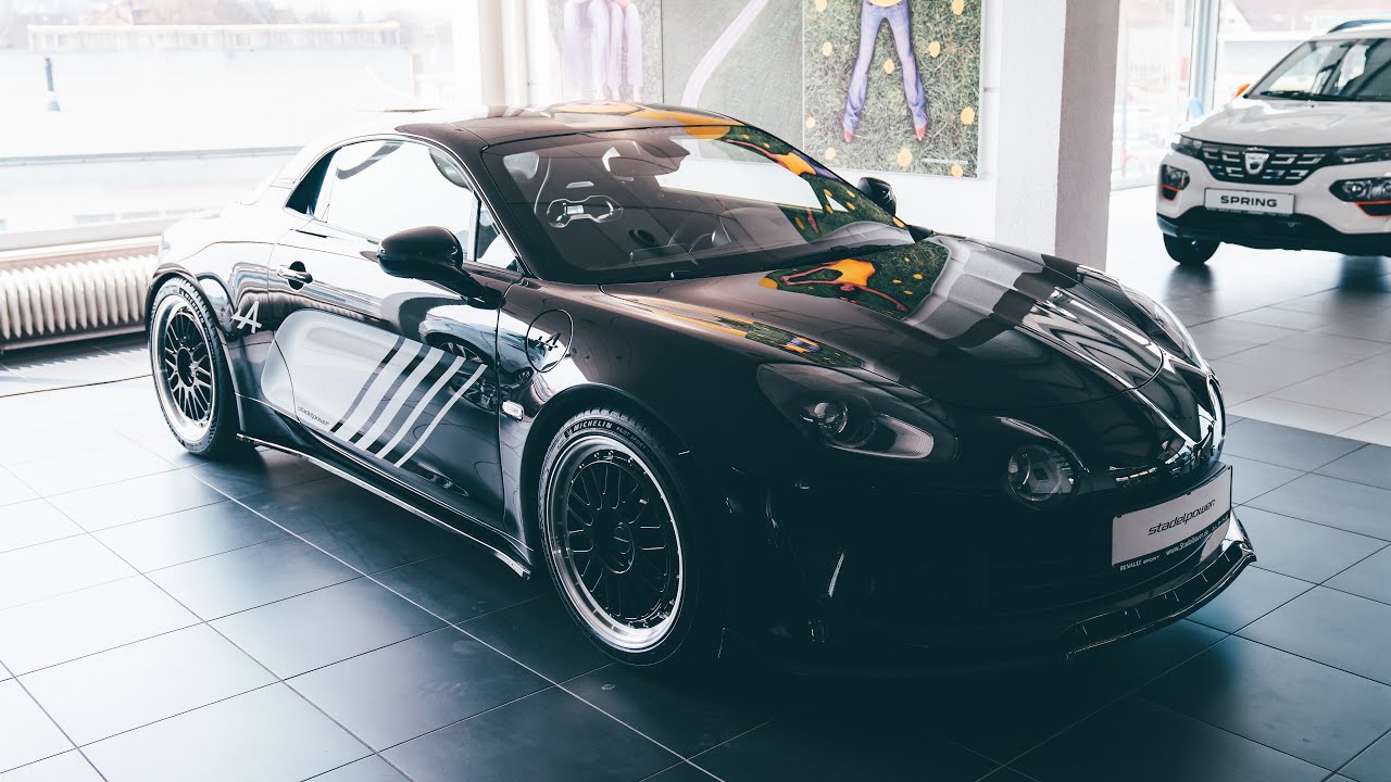 Alpine A110 S Black Beauty by Stadelpower vorgestellt von Jürgen Stadelbauer