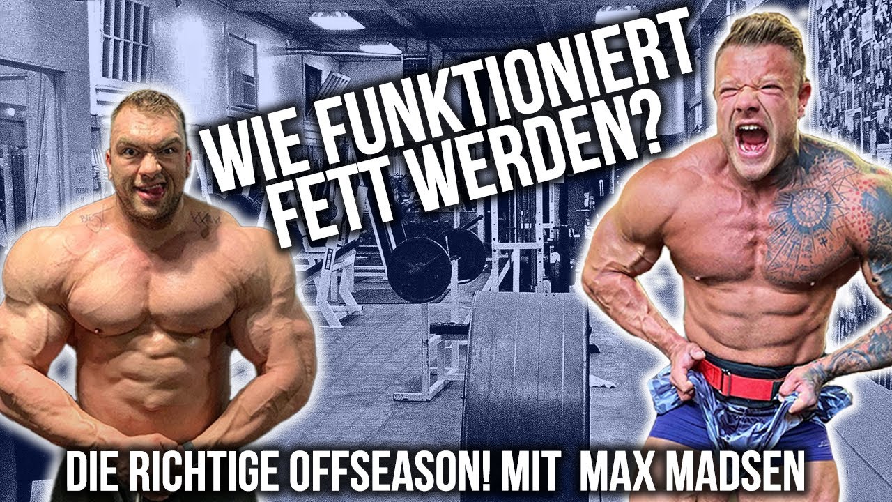 Wie funktioniert Fett werden? | Die richtige Offseason! Mit @MaxMadsen 2022