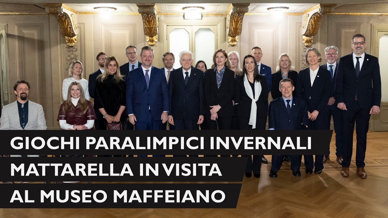 Il Presidente Mattarella a Verona per l’inaugurazione delle Paralimpiadi invernali 