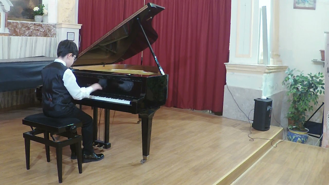 Standing ovation for Alessandro Piccichè debut concert in Sicily, Italy