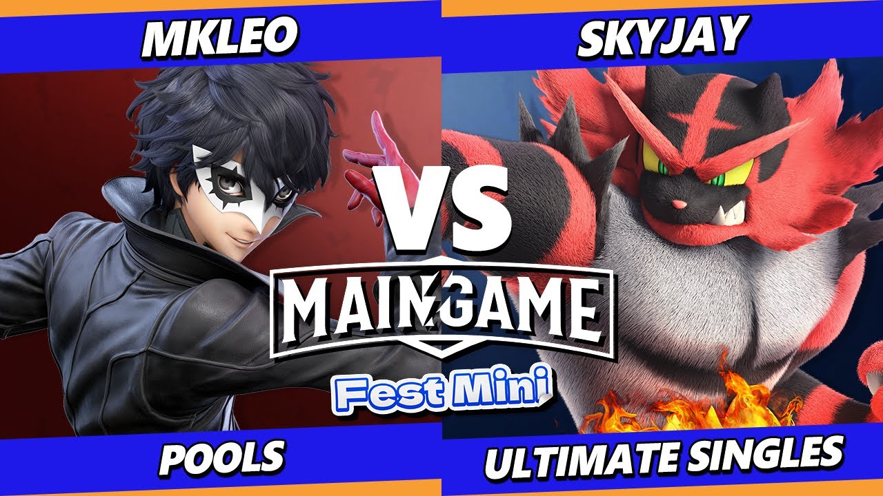 MainGame Fest Mini - MkLeo (Joker) Vs. Skyjay (Incineroar) Smash Ultimate - SSBU